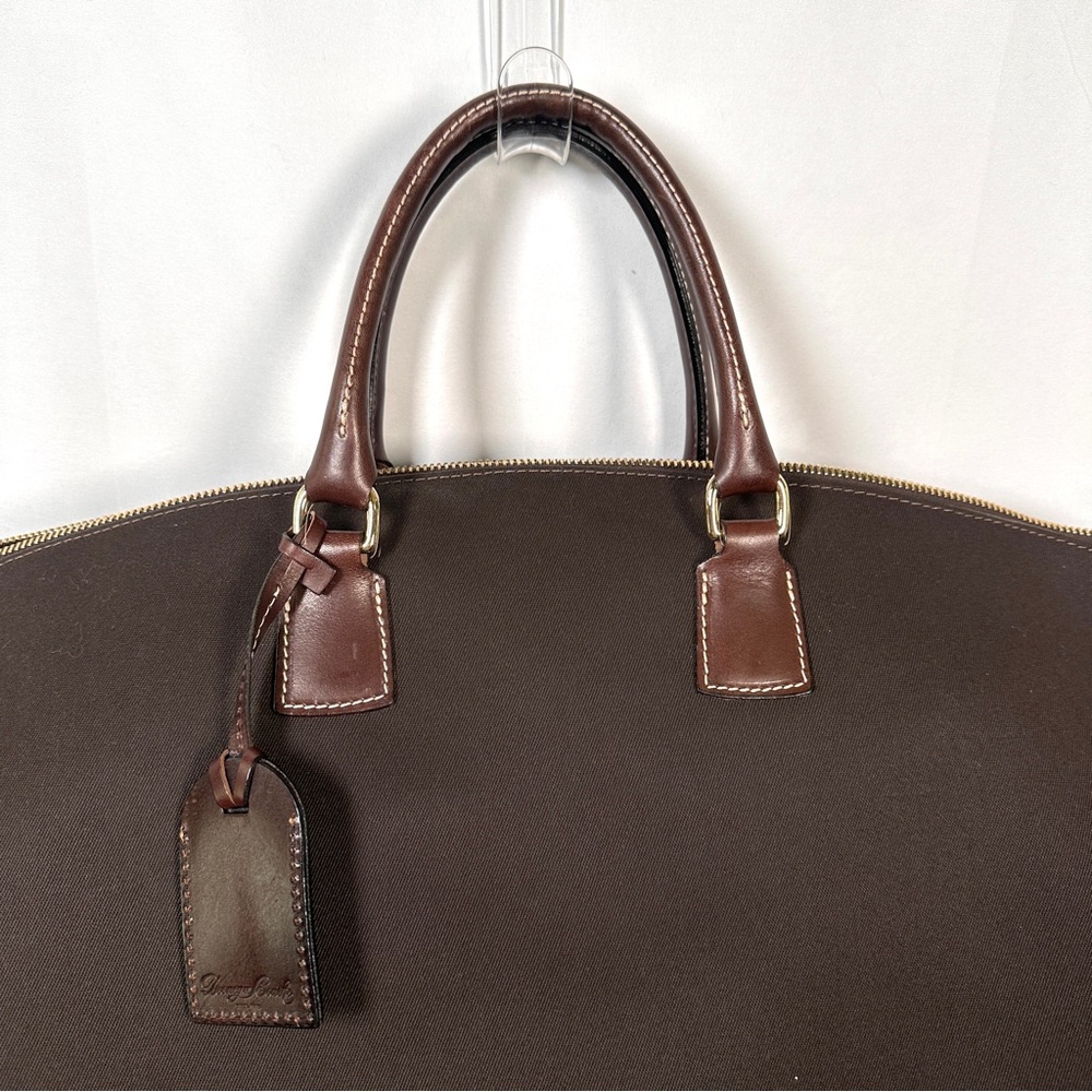 Dooney & Bourke Vintage Canvas Large Weekender Duffle Bag - Picture 6 of 16
